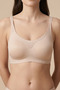 Non-wired Stitch-Free Laser Removable Pad Bra C26240 Pink