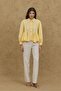 Bürümcük Godeli Shirt Yellow - 2