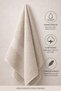Vanilla 50 X 90 Hand and Face Towel 100% Cotton High Absorbent Sports Fitness Hairdresser/Barber Towel