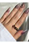 Women's Gold Color Drop Ring - 2
