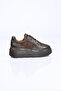 Lace-Up Poly Sole Genuine Leather Sneaker 334-7877-49 Women's Shoes - 5