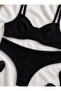 Balenli Cotton Black Camisole Set - 2