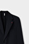 سترة Ds Damat Comfort من القماش الأسود المسطح - 6