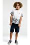 Boys 2057 Sleeve Printed Bermuda Set Gkp0105 - 3