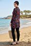 3-Piece Hijab Swimsuit Set 1525 - Black - 5