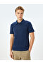 Short Sleeve Regular Fit Cotton Half Zipper T-Shirt - 3