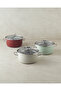 Sartagi Enamel Frying Pan 22 cm Beige - 5