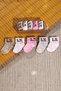 5-Piece I Love Mum Written Heart Patterned Baby Girl Socks Set in Box, Cotton - 3