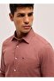 Men's Light terracotta Tailored Fit Solid Formal Shirt for Every Occasion - 5