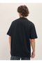 Men's Black Oversize Graphic Design Crew Neck T-shirtStylish Casual Wear for Daily & Weekend Outfits - 5