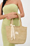 Victoriaa Straw Bucket Bag / Straw Bag Women's Straw Handle / Shoulder Bag (Width 25/40 Length 27 Handle 50) - 3
