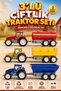 3-Piece Toy Tractor Set – Farm Vehicles with Trailer Farm Series Work Vehicle