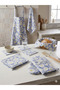 Duck Fabric Has Water and Stain Repellent Properties (Blue Daisy 50 X 180) - 2