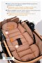 Orthopedic Baby Stroller Cushion with Waist Support, Cotton Fabric - Original Product - 3