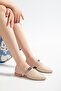 Jaylin Closed Front Women's Stoned Daily Straw Sandals & Slippers -0301 Take One Size Larger - 6