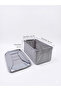 Shelf Organizer 25 cm - Gray Imptx Fabric |   1 Piece |   Foldable Clothing Organizer with Steel Support - 3