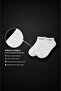 3 Pairs Boxed Premium Men's White Seamless Socks - 4