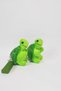 2 Pieces of Plush Toy Turtle Keychain with Kraft Box 12 cm Green-Bag Ornament - Birthday - 4