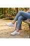 Women's White Sports Shoes Lightweight Flexible Comfortable Non-Slip Sole Walking Shoes - 3