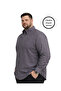 Men's Large Size Smoked Long Sleeve Shirt 3Xl-4Xl-5Xl-6Xl - 2