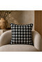 Linen Woven Transitional Exclusive Square KIRLENT CASE (Double Sided Pattern)
