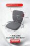 Chair Cushion with Backrest Oval Lace-Up Kitchen Garden Balcony Cushion Standardfit Gray - 4