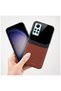 Xiaomi Redmi Note 12 Pro 4g Compatible Case Lens Leather Case Brown - 3