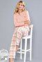 Women's Long Sleeve Pajama Set – Stylish, Elegant, and Modern Design – Comfortable and High-Quality Fabric 89-130 8 - 4