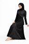 Women's Middle Age Patterned Mother's Combed Cotton Dress 4319 - 4