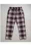 Men's Fleece-Lined Plaid Patterned Pajama Bottoms with Pockets – Soft Fabric Comfortable Fit - 3