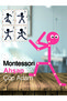 Pink Wooden Toys Educational Montessori Stickman Wooden Toy Wooden Activity Educational Toy - 2