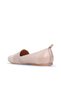 Shoes Gray Leather Women's Ballerinas 01Wn0700 - 4