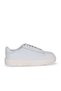 White Napa Leather Men's Casual Shoes 32Ma209