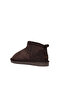 Brown Suede Women's Flat Boots 05Ag2074055 - 4