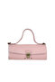 Pink Leather Women's Leather Handbag - 2