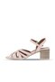 Powder Leather Women's Heeled Sandals 01Wa2800 - 3