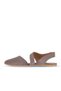 Gray Dark Alf Suede Women's Flat Sandals 01Wa5806 - 3