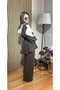 Fresh Premium Tncl Fabric Sporty Stylish Set with Contrast Trim and Zipper, Matching Hijab Set - 3