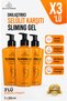 3-Pack Sliming Gel Body Care Gel 250 ml