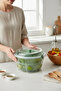 Vega Salad Dryer Green – Portable Lunch Box with Compartments and Leak-Proof Lid - 3