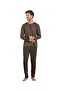 Pijadore Men's 100% Cotton Single Jersey Seasonal Long Sleeve Pajama Set 1949