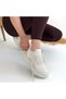 Women's Sneaker Sports Shoes Beige Comfortable Daily Henta - 4