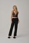 Vegan Silk Satin Six-Piece Bridal Dowry Set - Lx.25261 Black - 5