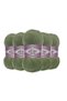 Cotton Gold Yarn – Color 485 Green – Pack of 5 – Cotton Acrylic – Suitable for Amigurumi and Cardigan Knitting - 3