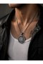 Stainless Steel Antique Silver Color Reversible Viking Mythology Vegvisir Valknut Viking Pendant - 6