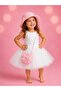 Gift Girl's Straw Summer Hat and Bag Set |   Trendy Model Suitable for Beach Use - 2