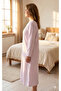 NIGHTWEAR THIN FOUR SEASONS WEARED 1 PIECE PINK AND WHITE Tiny FLOWERY QUALITY STYLISH LOVELY - 4