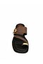 Lamalia Slippers Genuine Leather Brown Leather - 8