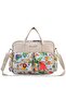 Animal Print Travel Diaper Bag, Lightweight with Changing Mat & Adjustable Straps - 3