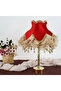 Velvet Covered Handmade Classic Model Lampshade Vintage - 5